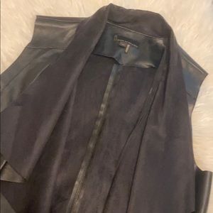 Leather + Suede Vest 🖤